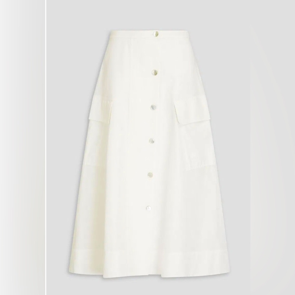 Canvas Midi Skirt - size 4